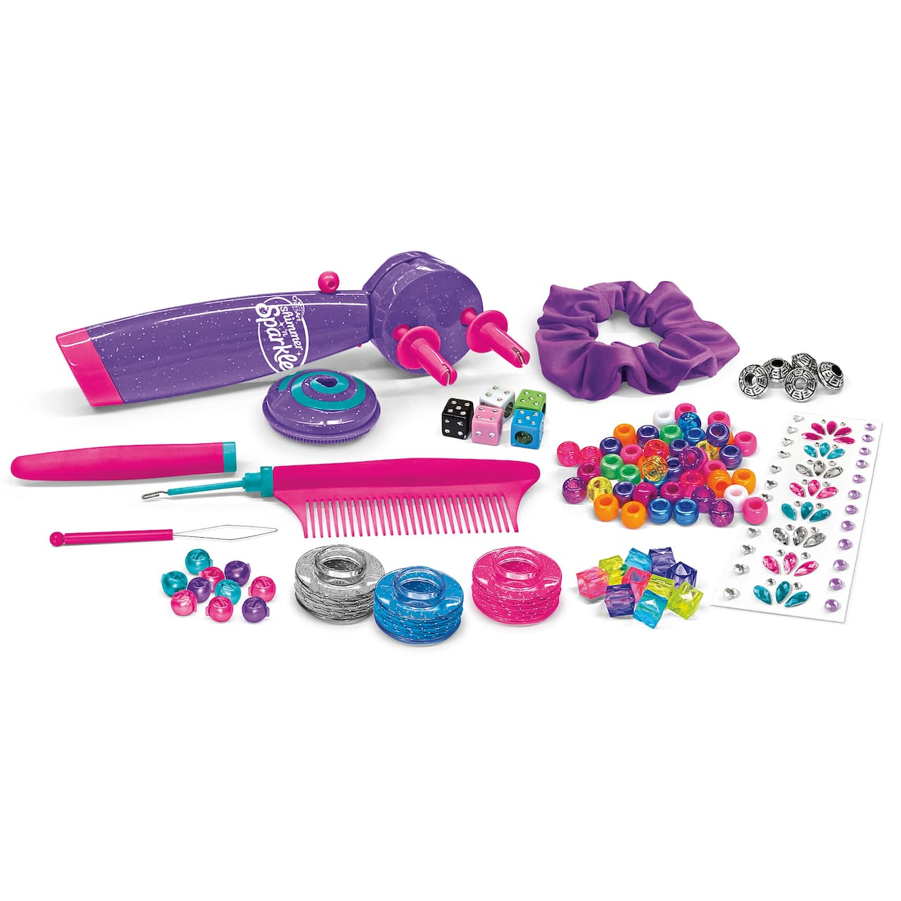 Cra-Z-Art® Shimmer 'n Sparkle Braid, Bead & Twist Deluxe Hair Designer